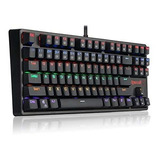 Teclado Mecanico Gamer Led Usb Redragon K576r Daksa Negro