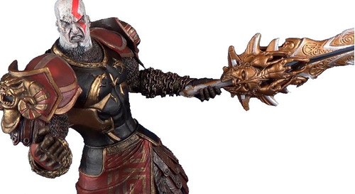 Kratos God Of War Neca Armadura Ares Leia A Descrição 18 Cm