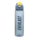 Botella Hidratación Everlast 700ml Hermética Anti Derrame Ergonómica Gym Entrenamiento Color Azul Acero