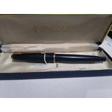 Ofrece. Pluma Fuente Parker Vintage Punto En Oro. 