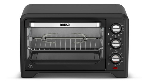 Horno Freidor Imusa 33litros Óptimo Xl Negro