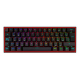 Teclado Mecánico Redragon Fizz Pro K616 Rgb Wireless Negro