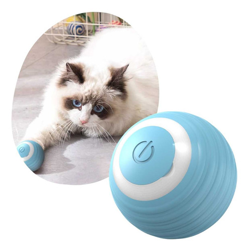 Bola Giratória Inteligente Brinquedo Gato Cachorro Usb