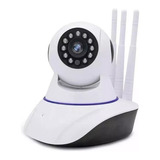 Camera Segurança Ip Wifi 3 Antenas App Ipc360 Hd 360