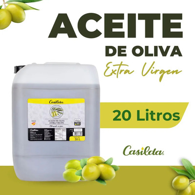 Aceite De Oliva Extra Virgen Español 20 Lts Marca Casilda | Envío gratis