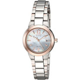 Reloj Ecologico Citizen Para Mujeres Con Fecha Ew167652d