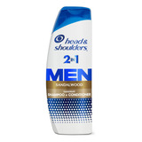 Head And Shoulders Champú Anticaspa Para Hombre, Sándalo, 12