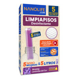 Nanolife Limpiapisos Desinfectante- Recarga 1 Litro - 5 Unid