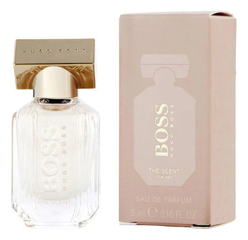 Perfume Hugo Boss The Scent 5ml Edp Miniatura Para Mujer