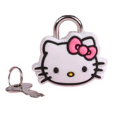 Candado Pequeño De Hello Kitty Con Llaves Para Privacidad