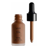 Base Maquillaje Nyx Total Control Drop Foundation Deep Sable