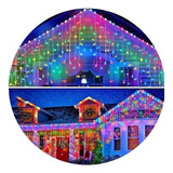 Luces Cascada Navideñas 300 Led Decorativa Guirnalda Navidad