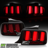 Par Micas Traseras Negro Led Ford Mustang Base 2006 4.0l