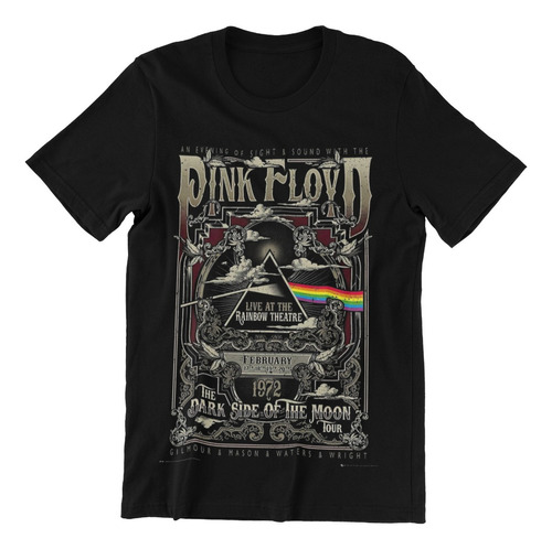 Polera Unisex Pink Floyd Rock Musica Album Estampado Algodon