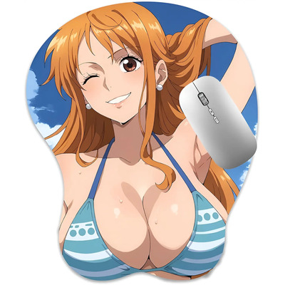 Alfombrilla De Ratón 3d Oppai Mousepad Con Gel Suave Namii | Meses sin interés