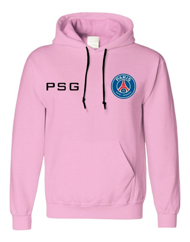 Blusa Para Frio De Moletom Psg Futebol Capuz Casaco Inverno