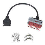 Conector Peugeot Psa Obd A Obd2 - 30 Pin A 16 Pin