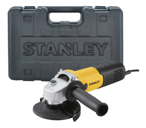 Mini Esmeriladora De 4-1/2 De 1050w Stanley Sgs1045k Color Amarillo Frecuencia 60 Hz