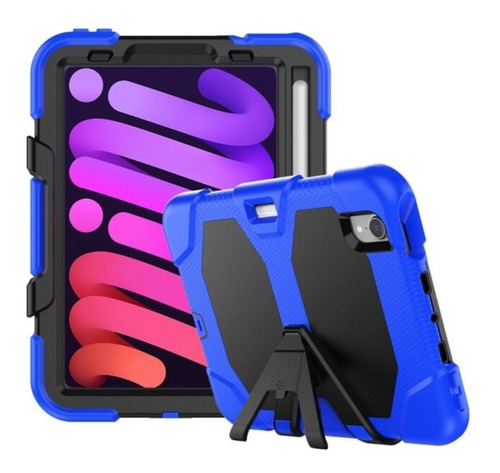 Funda De Uso Rudo Para iPad Mini 6 Ta Gen 2021 A2567 A2568