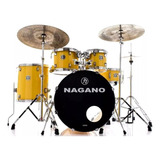 Bateria Nagano By Tagima Garage Rock 22 Ylr Yellow Racing