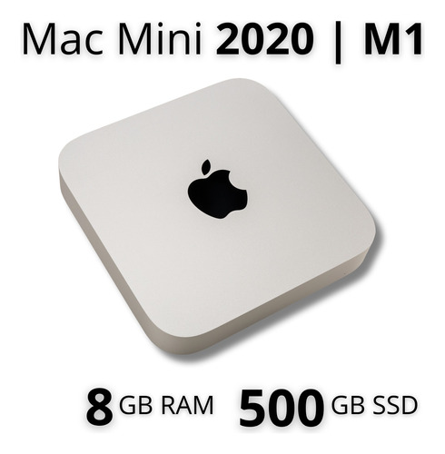  Apple Mac Mini 2020 | M1 3.2 | 8gb Ram | 512gb Ssd | Usado