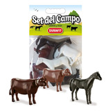 Set Del Campo Animales De Granja Caballos Y Vacas 