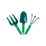 Set Herramientas Jardinería Power X 3 Pcs Pala Rastrillo Rem