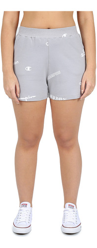 Short Deportivo Champion 3 Reverse Mujer En Gris | Moov