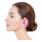 10 Piezas Protector Cubre Oreja Desechable Impermeable Rosa