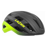 Capacete Ciclismo Lazer Strada Kineticore Road Mtb Cor Preto Fosco/fluor Tamanho L(58-61)