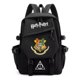 Mochila Escolar Con Estampado De Harry Potter Rr