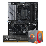 Kit Upgrade Processador Ryzen 7 5800x + Asrock X570 + 8gb