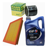 Kit De 2 Filtros Renault Koleos 2.5 + 4lt Elf 10w40 Semi