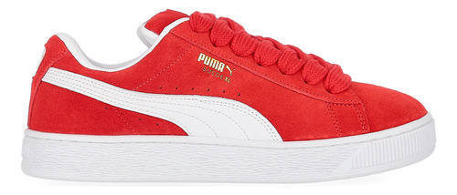 Zapatillas Puma Suede Xl Hombre En Rojo