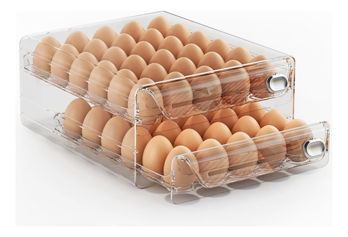 Recipiente De Huevos De 60 Rejillas Para Refrigerador, Sopor