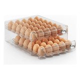 Recipiente De Huevos De 60 Rejillas Para Refrigerador, Sopor