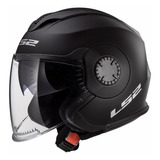Casco Abierto Ls2 570 Verso Solid Negro Mate Bamp Group
