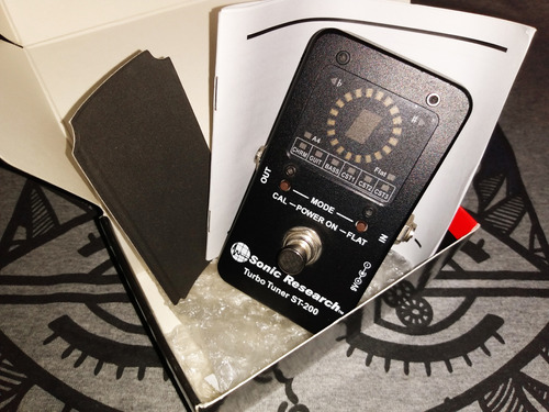 Pedal Afinador Sonic Research Turbo Tuner St-200