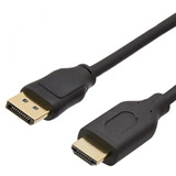 Cable Displayport A Hdmi Negro 1.8 Metros