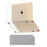 Funda P/laptop Macbook Air M3 M2 Con Protector De Teclado-t