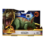 Jurassic World Dominion Triceratops 36 Cm Mattel