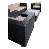 Juego De Sillones Rattan Sintetico