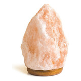 Abajur Luminária Terapêutica Sal Rosa Himalaia 1 ~ 2kg