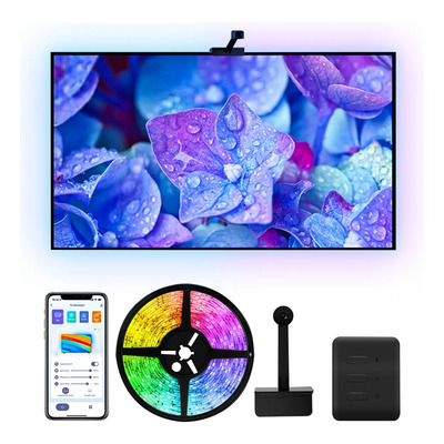Tira Led Immersion Tv Luz Rgbic Camara Alexa Google 46-50'' | Envío gratis