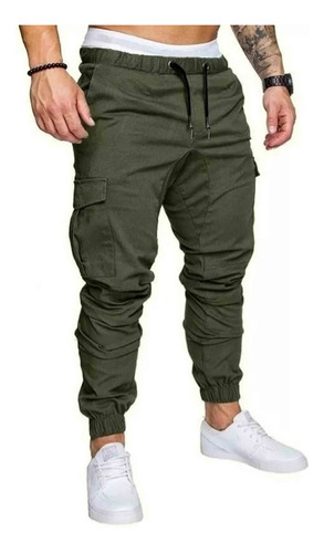 Cargo Jogger Hombre Gabardina   Estilizados Chupin Hard Work