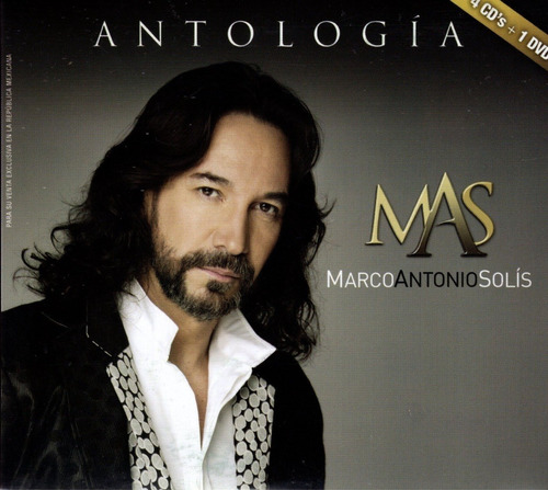 Marco Antonio Solis - Antologia - Boxset 4 Discos Cd + Dvd