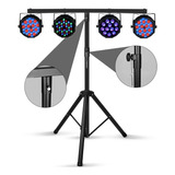 Trípode De Luz Led Ajustable Escenario Dj Stand Iluminacion