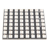 Matriz 8 X 8  Rgb 5050 64 Leds  Ws2812 Arduino Compatible