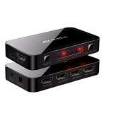 Switch Hdmi 4 In 1 Out + Extractor Audio Optico 4k 60ghz