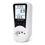 Wattímetro Digital Ac Medidor Consumo Energia Plug Br Bivolt